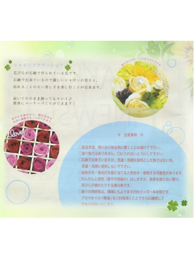 [閃爍玫瑰 現貨發售] Eternal Florist - 閃爍玫瑰鹼香皂永生花束11朵/ Shiny Rose
